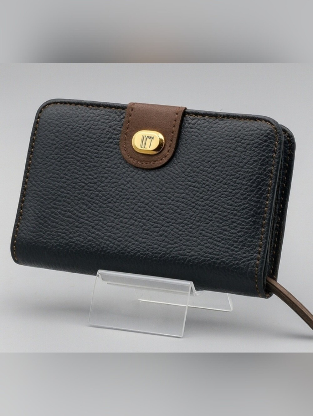 Dunhill Black Leather Key Holder